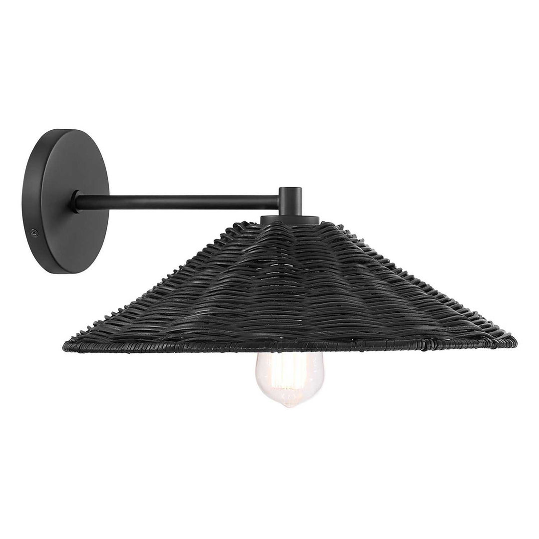 Meridian - M90106MBK - One Light Wall Sconce - Matte Black