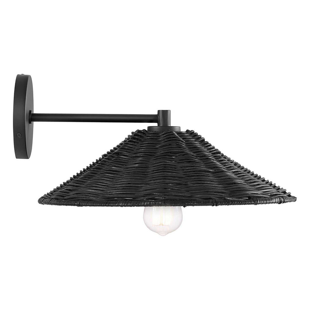 Meridian - M90106MBK - One Light Wall Sconce - Matte Black