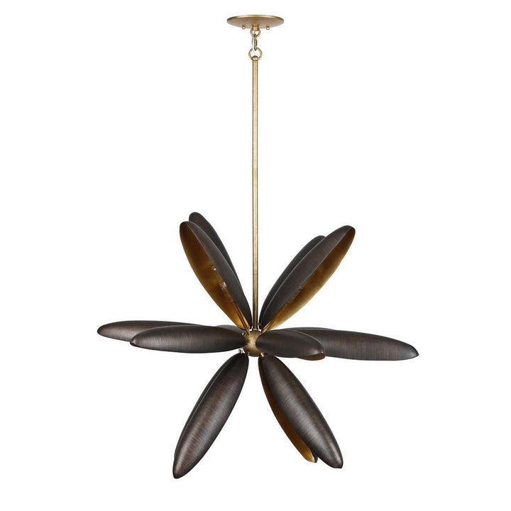 Estrella Del Mar 14 Light Chandelier in Centura with Burnished Gold Savoy House