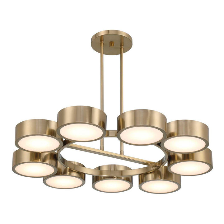 Talamanca LED Chandelier in Noble Brass Savoy House