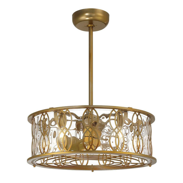 Savoy House - 24-FD-2008-171 - LED Fan D'Lier - Snowden - Burnished Brass