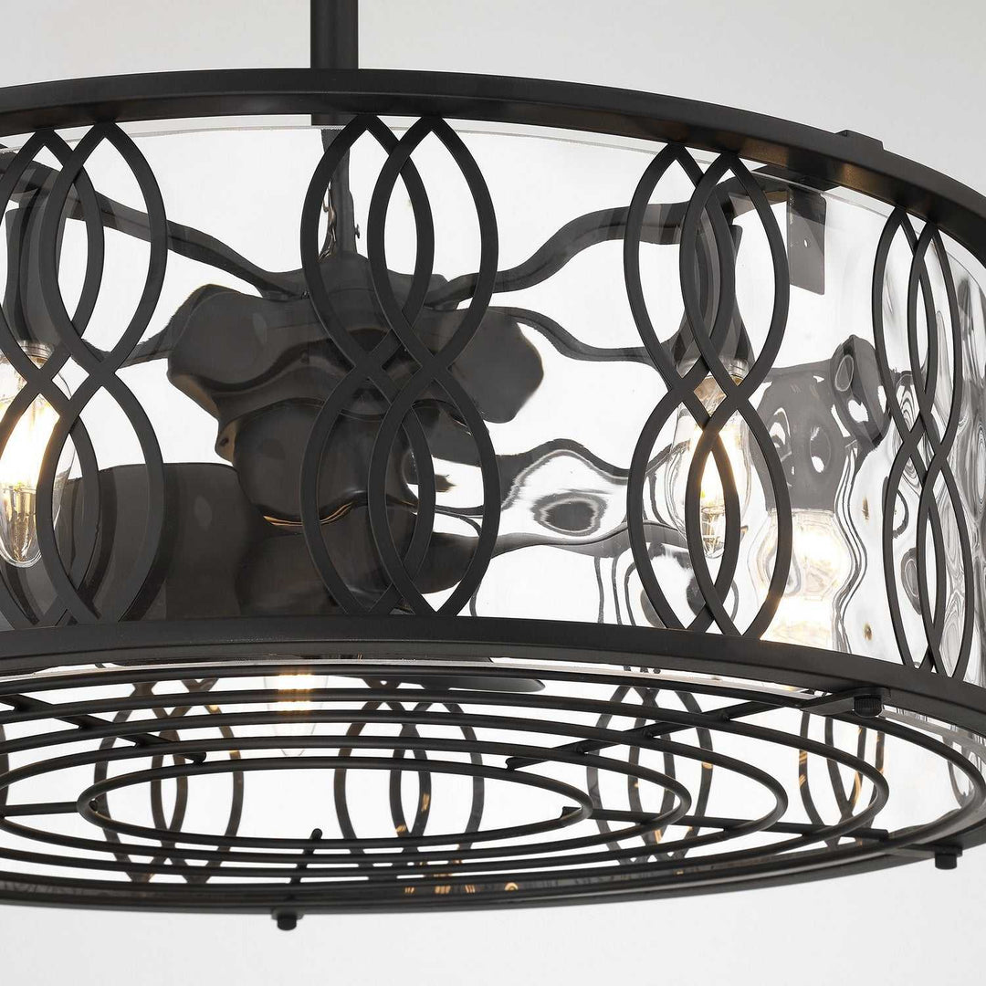 Savoy House - 24-FD-2008-89 - LED Fan D'Lier - Snowden - Matte Black