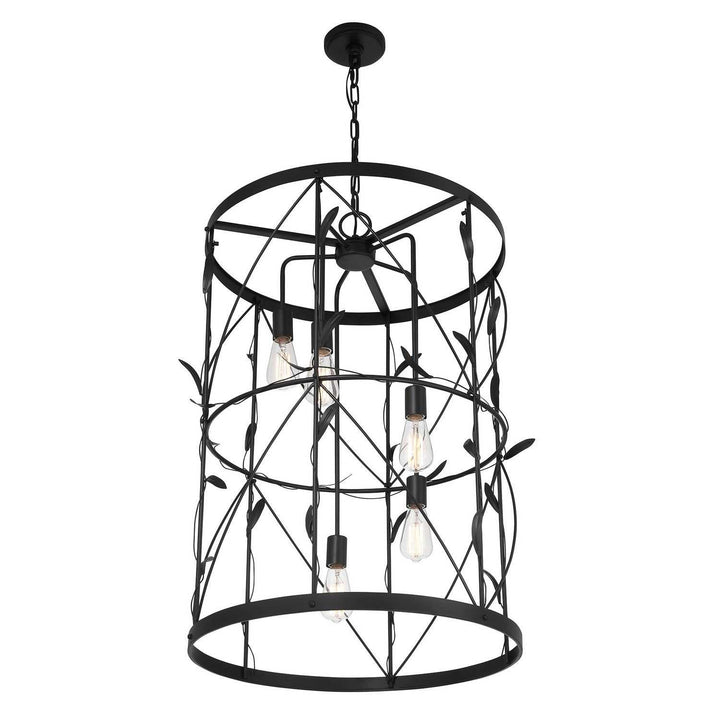 Savoy House - 3-6599-5-89 - Five Light Pendant - Lexington - Matte Black