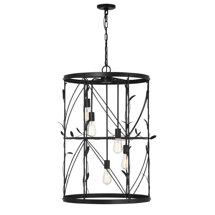Savoy House - 3-6599-5-89 - Five Light Pendant - Lexington - Matte Black