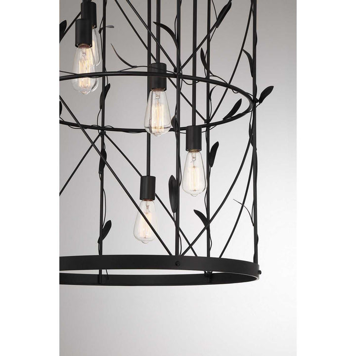 Savoy House - 3-6599-5-89 - Five Light Pendant - Lexington - Matte Black