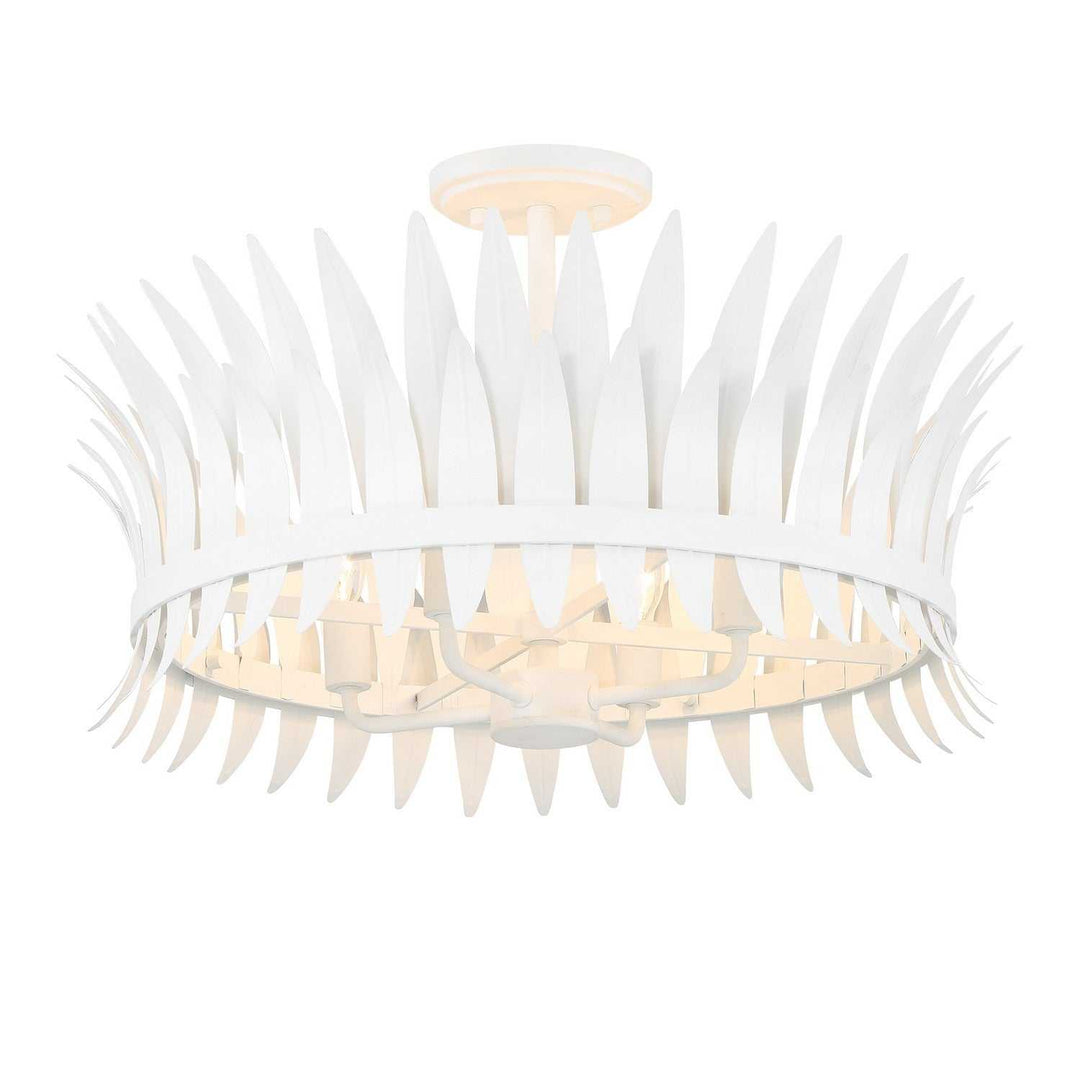 Savoy House - 6-7900-4-83 - Four Light Semi-Flush Mount - Ensley - Bisque White