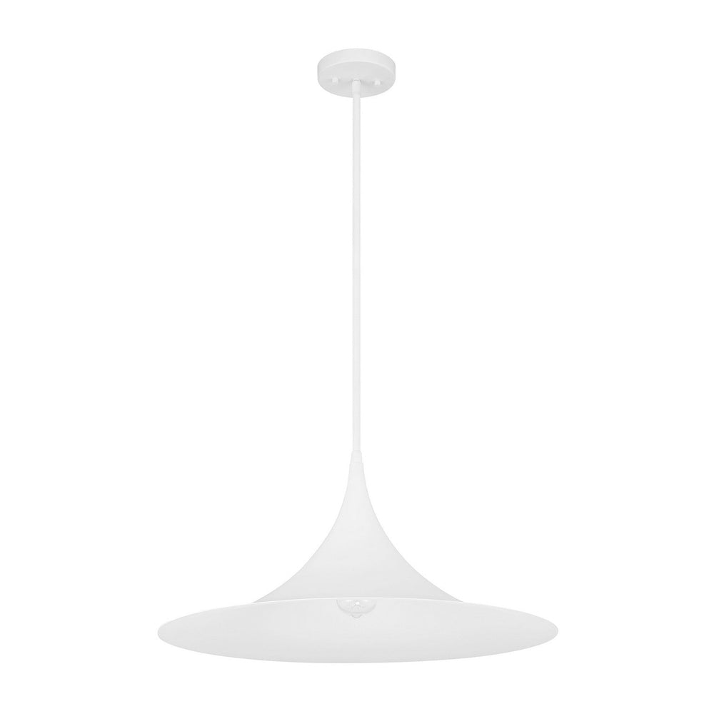 Savoy House - 7-7639-1-83 - One Light Pendant - Bowdin - Bisque White