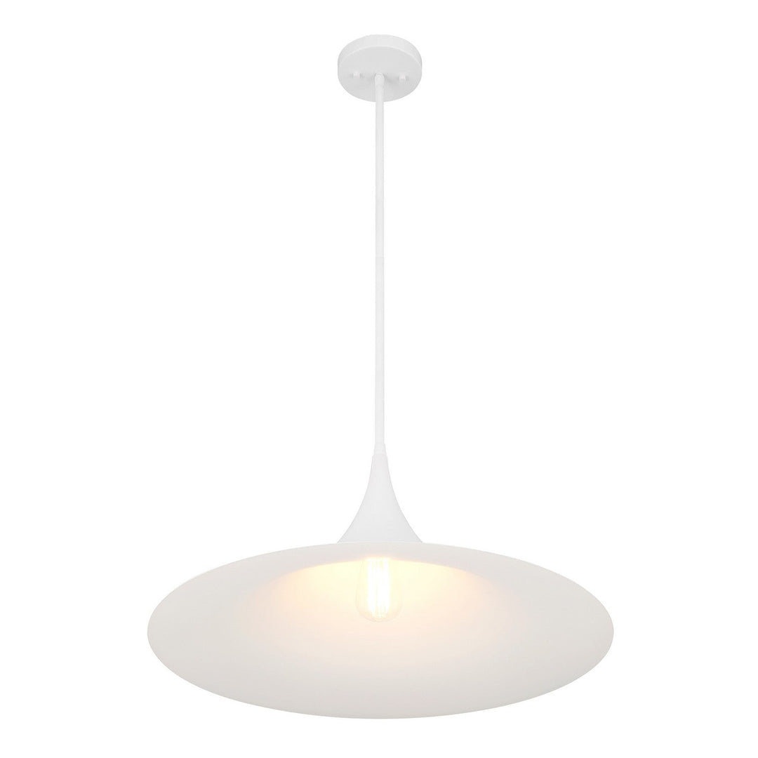 Savoy House - 7-7639-1-83 - One Light Pendant - Bowdin - Bisque White