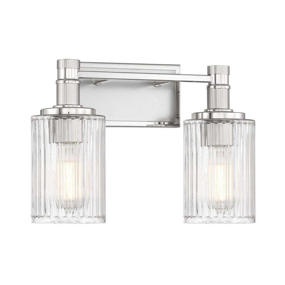 Savoy House - 8-1102-2-146 - Two Light Bathroom Vanity - Concord - Silver/Polished Nickel