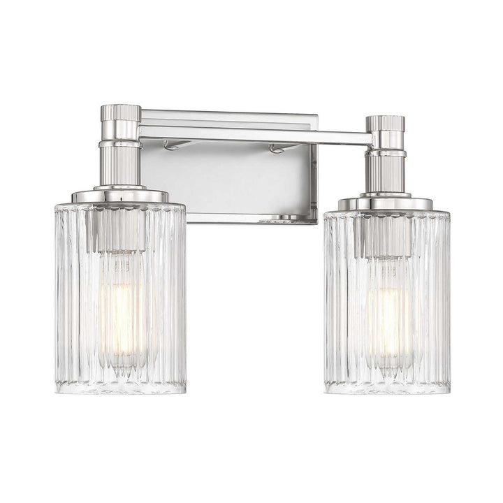 Savoy House - 8-1102-2-146 - Two Light Bathroom Vanity - Concord - Silver/Polished Nickel