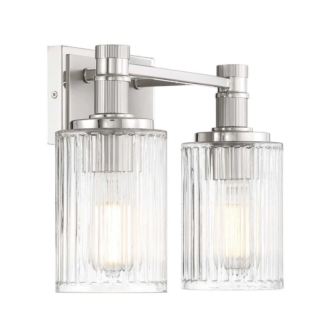 Savoy House - 8-1102-2-146 - Two Light Bathroom Vanity - Concord - Silver/Polished Nickel