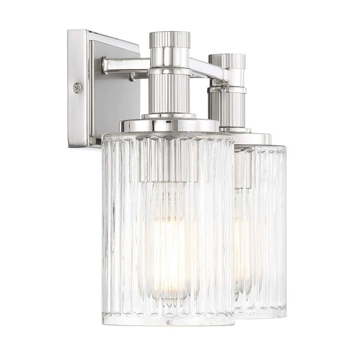 Savoy House - 8-1102-2-146 - Two Light Bathroom Vanity - Concord - Silver/Polished Nickel