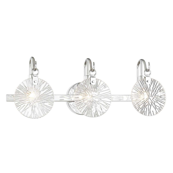 Addison Three Light Bathroom Vanity in Polished Chrome Savoy House