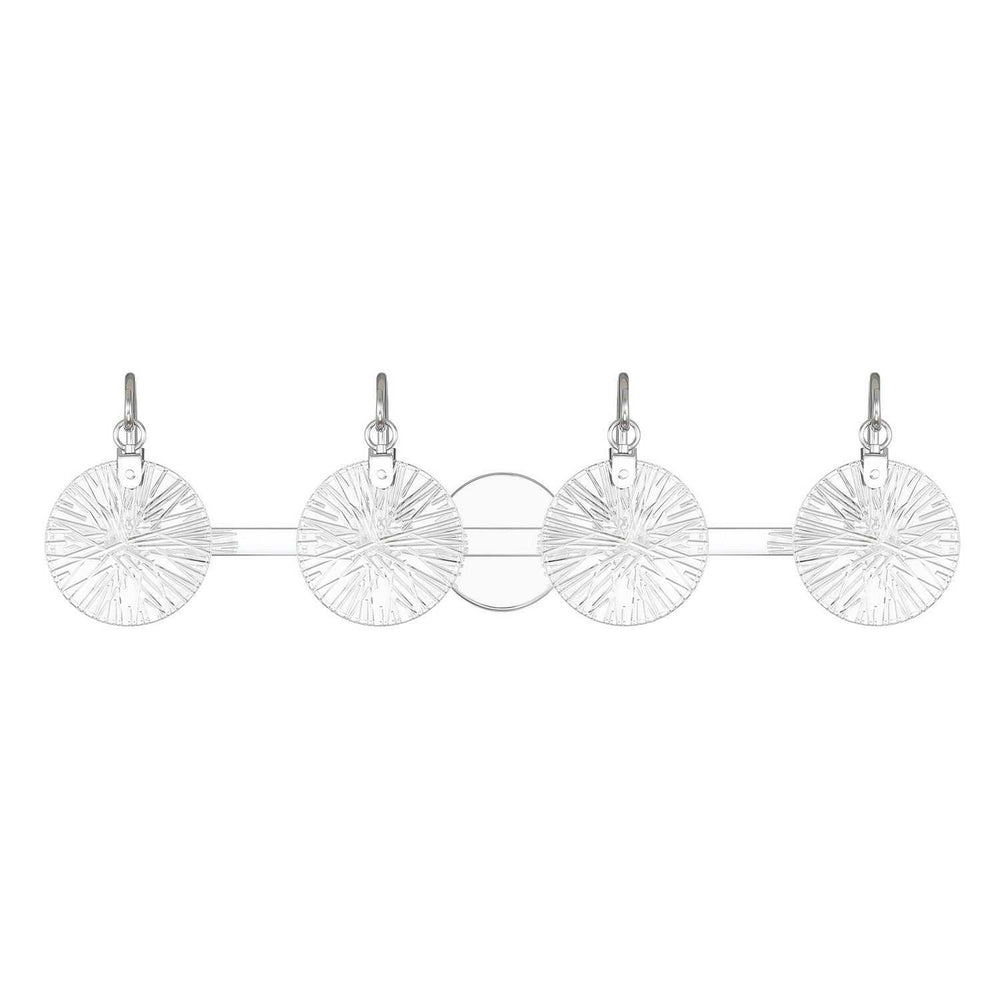 Addison Four Light Bathroom Vanity in Polished Chrome Savoy House