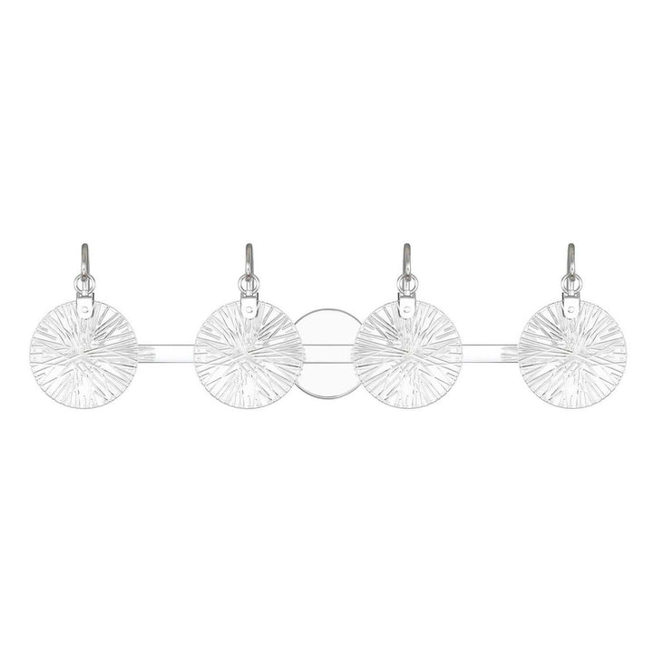 Addison Four Light Bathroom Vanity in Polished Chrome Savoy House