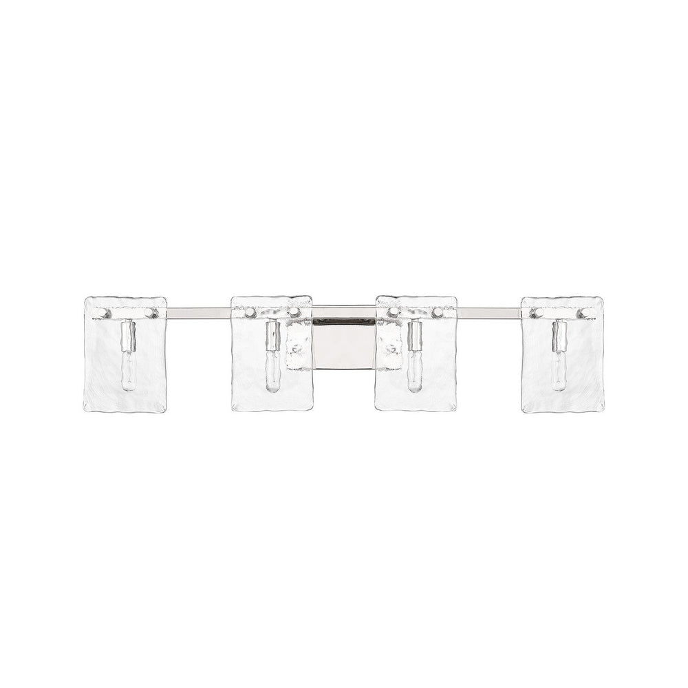 Genry Four Light Bathroom Vanity in Polished Nickel Savoy House