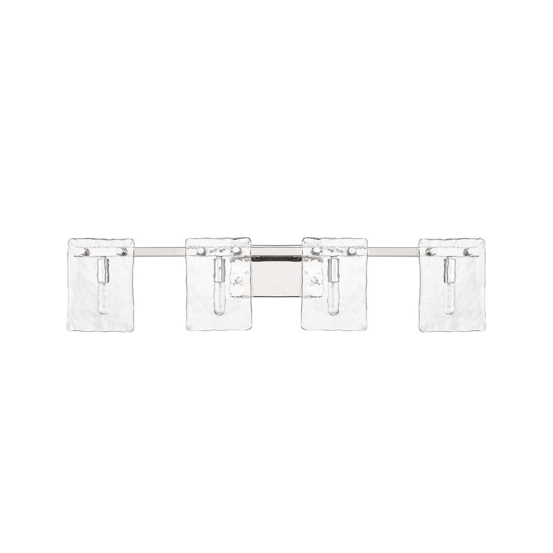 Genry Four Light Bathroom Vanity in Polished Nickel Savoy House