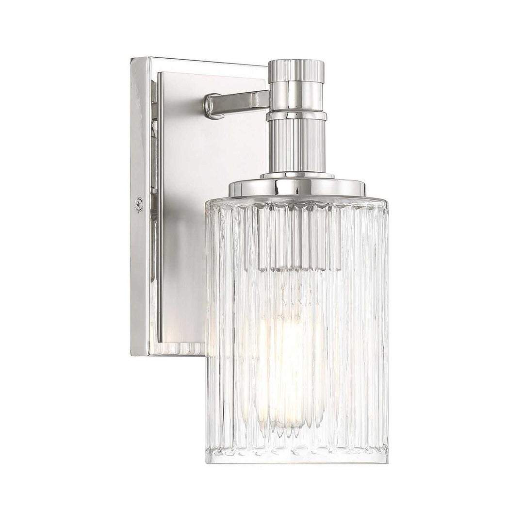 Savoy House - 9-1102-1-146 - One Light Bathroom Vanity - Concord - Silver/Polished Nickel