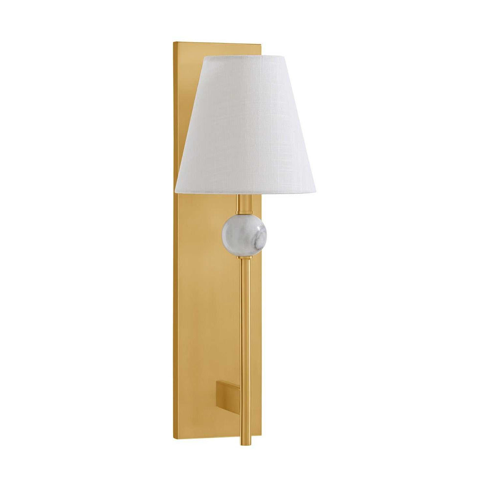 Travis One Light Wall Sconce in Warm Brass Savoy House
