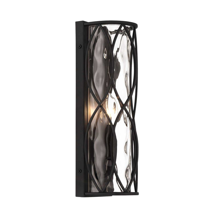 Snowden One Light Wall Sconce in Matte Black Savoy House