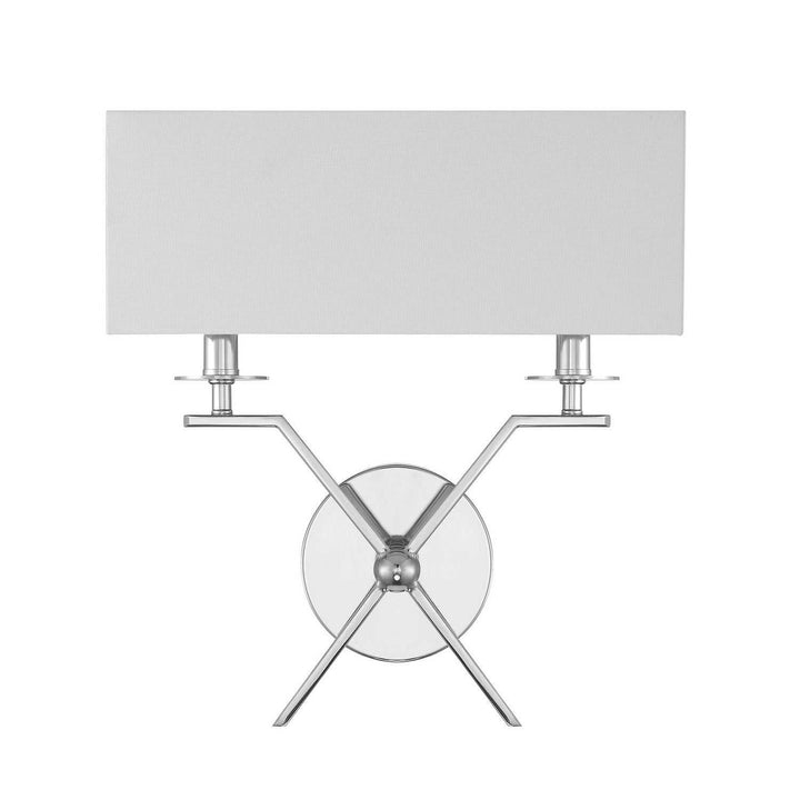 Arondale Two Light Wall Sconce in Polished Nickel Savoy House
