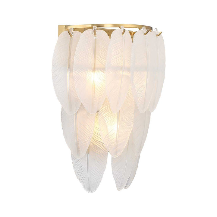Boa Three Light Wall Sconce in Warm Brass Savoy House
