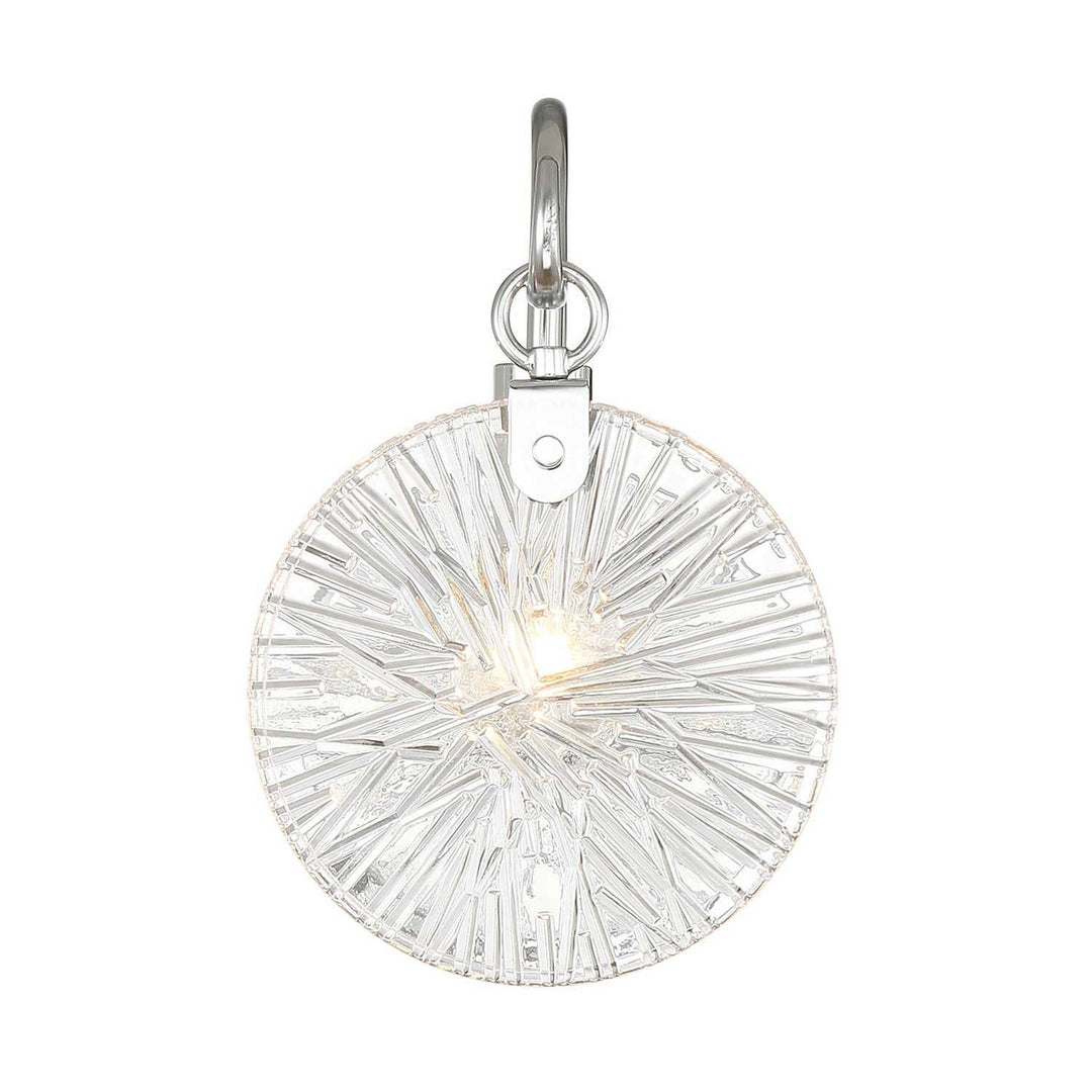 Addison One Light Bathroom Vanity in Polished Chrome Savoy House