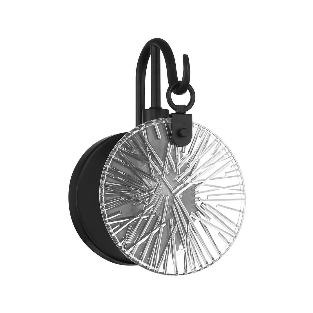 Addison One Light Bathroom Vanity in Matte Black Savoy House