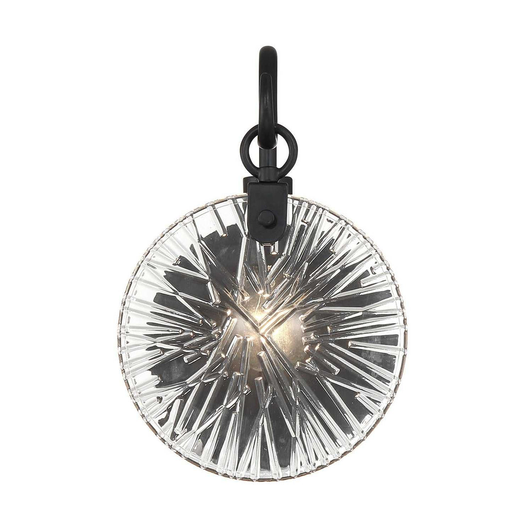 Addison One Light Bathroom Vanity in Matte Black Savoy House