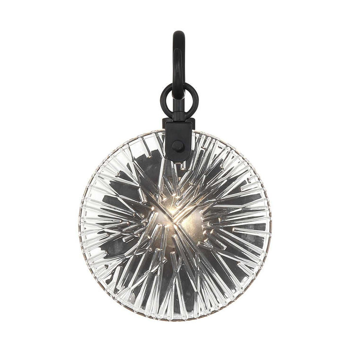 Addison One Light Bathroom Vanity in Matte Black Savoy House