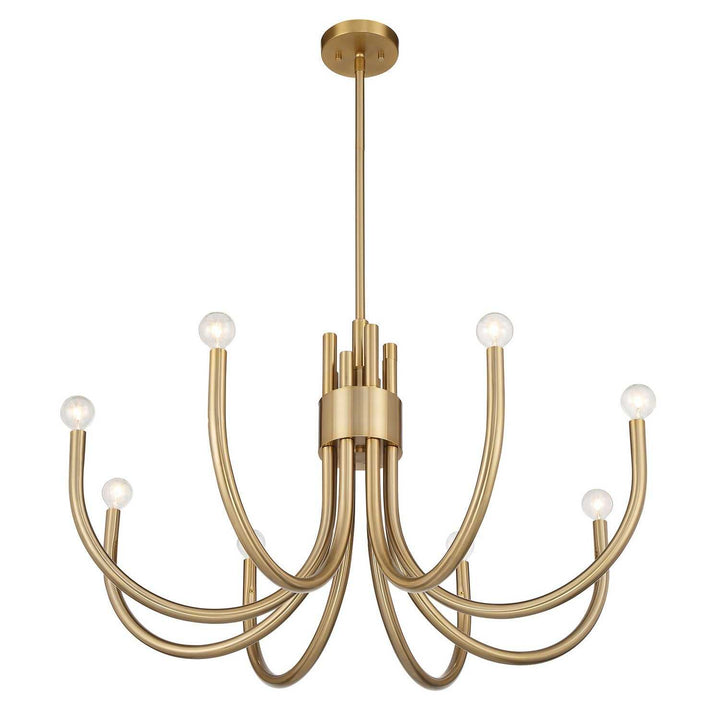 Savoy House - 1-6680-8-127 - Eight Light Chandelier - Sorrento - Noble Brass