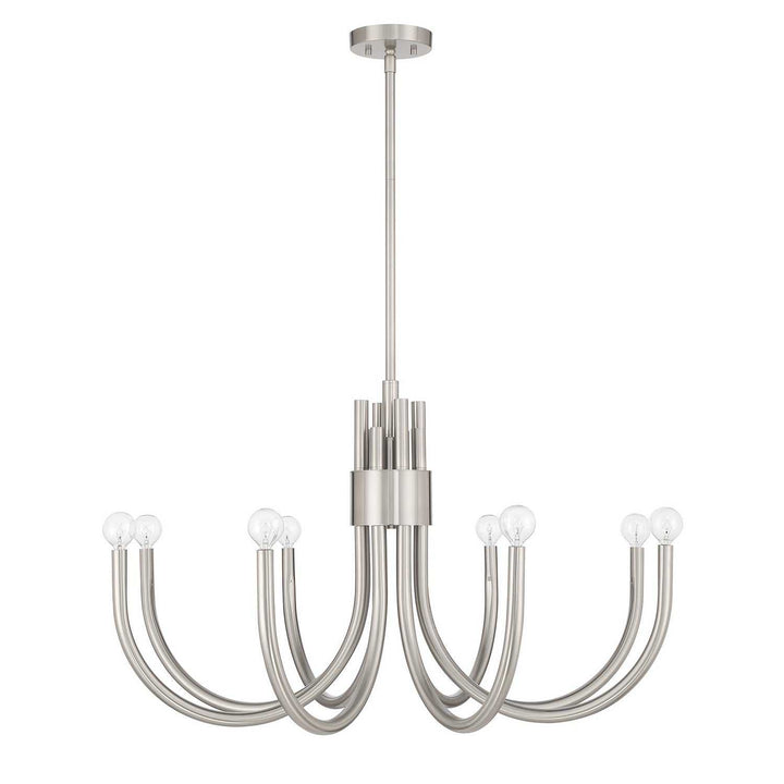Savoy House - 1-6680-8-SN - Eight Light Chandelier - Sorrento - Satin Nickel