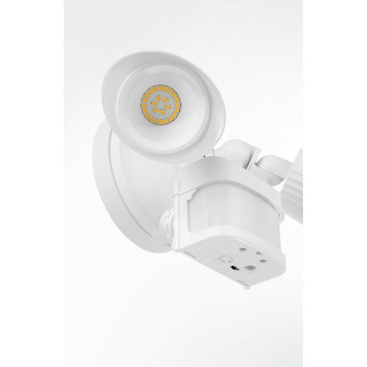 Savoy House - 4-FLOOD-MS-A2-3000K-WH - LED Motion Sensored Double Flood Light - White