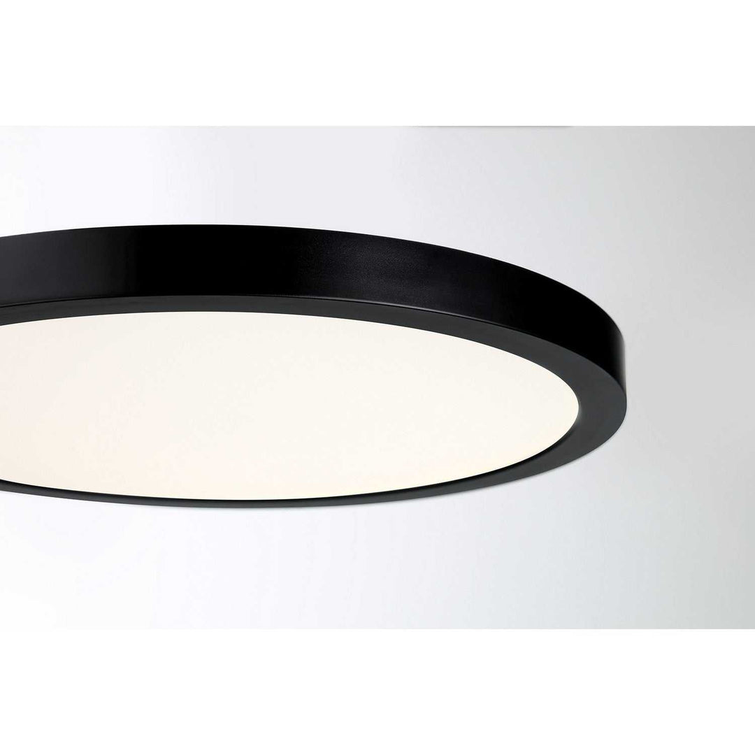 LED Flush Mount in Black Savoy House