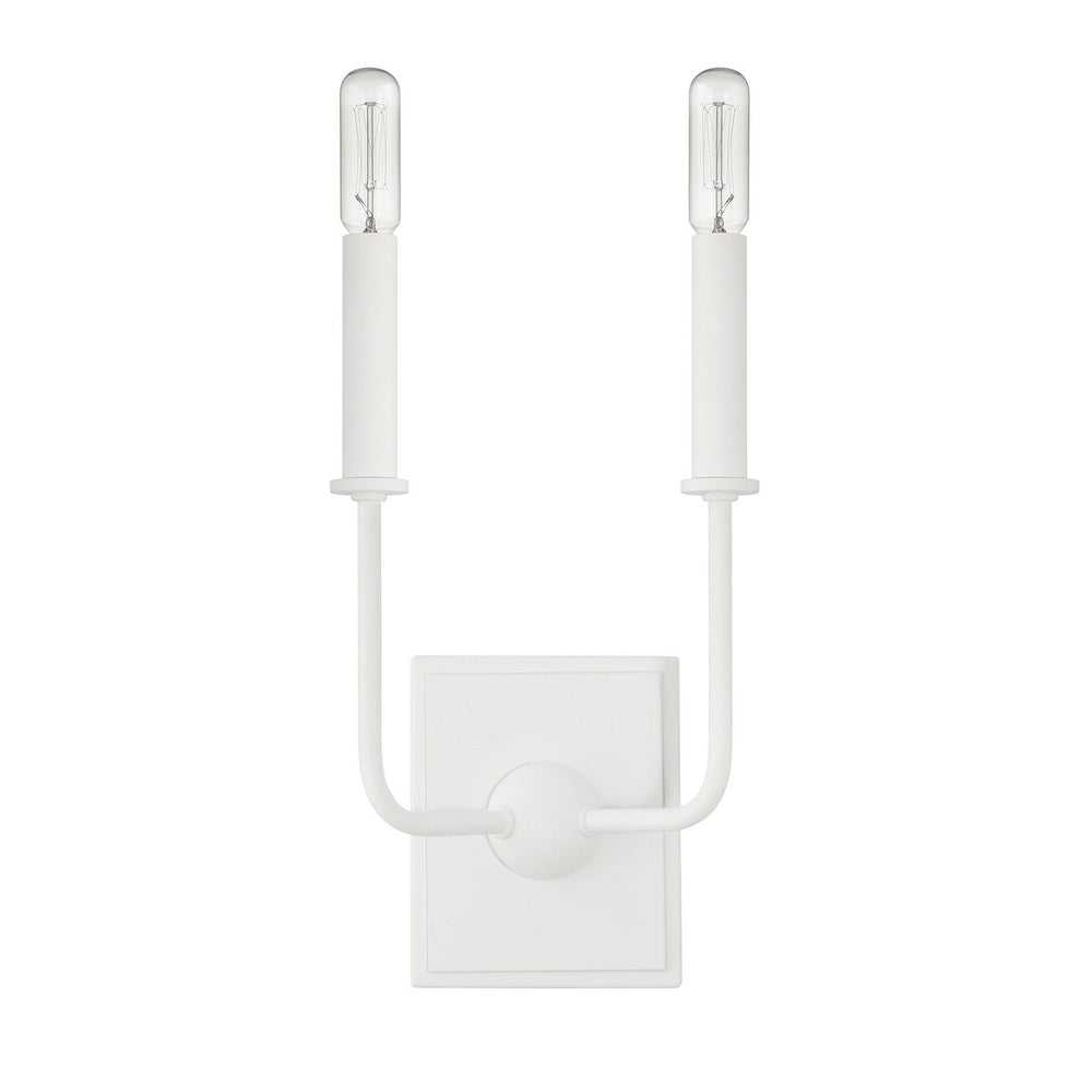 Avondale Two Light Wall Sconce in Bisque White Savoy House