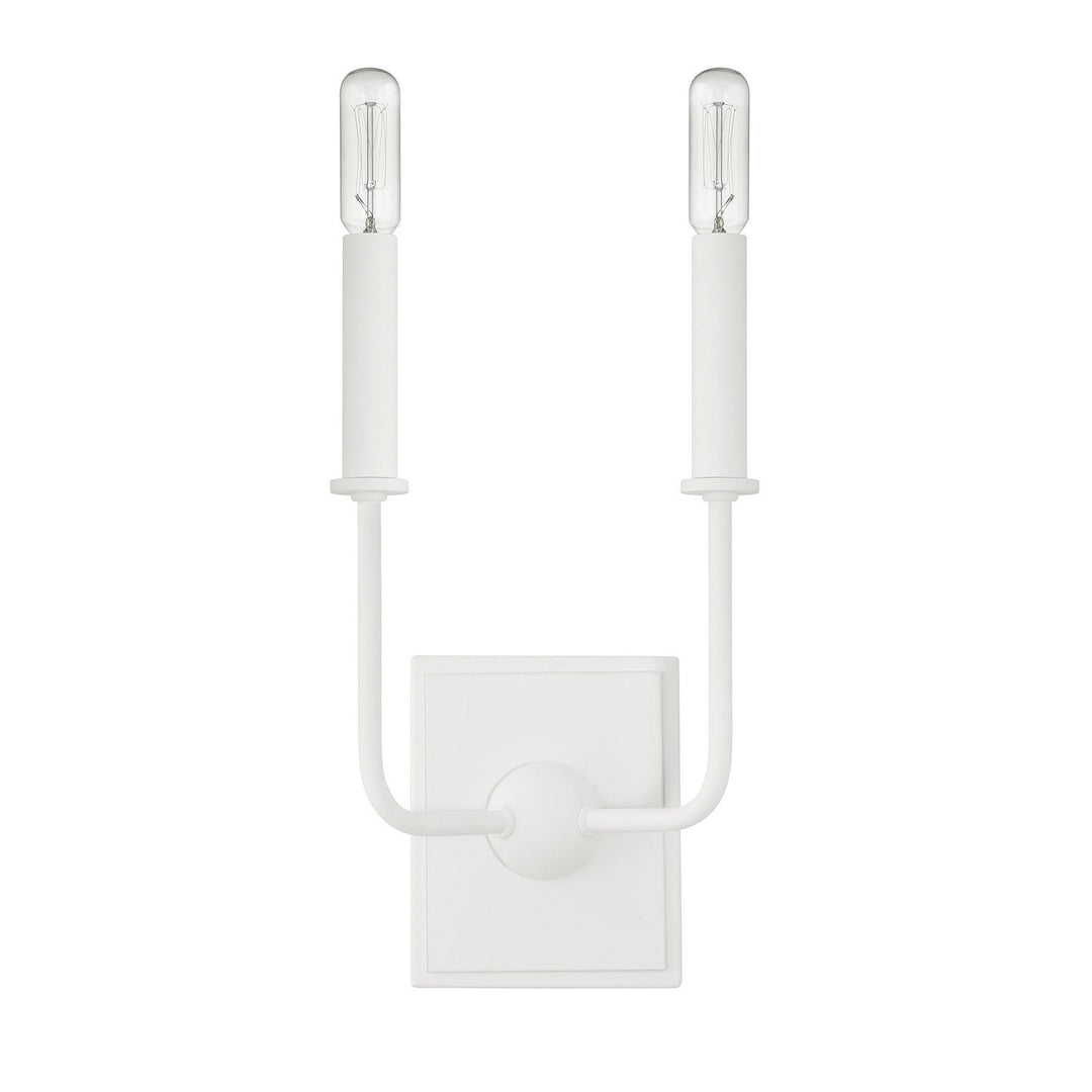 Avondale Two Light Wall Sconce in Bisque White Savoy House