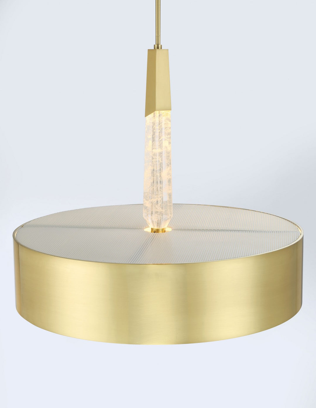 George Kovacs - P1285-859-L - LED Pendant - Drifting Droplets - Brushed Brass