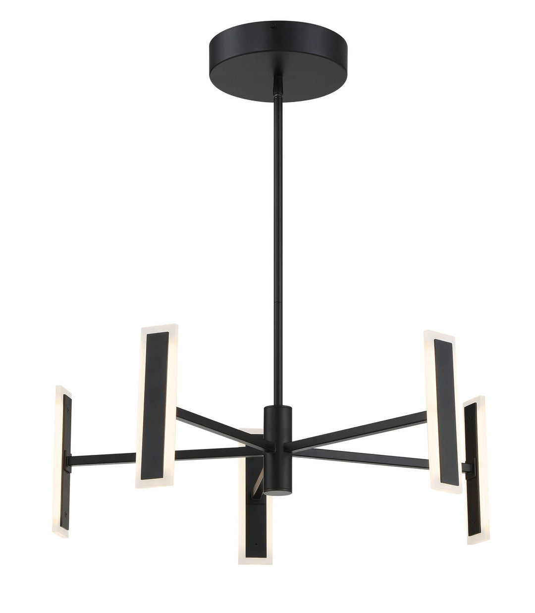 George Kovacs - P1415-66A-L - LED Chandelier - Edge - Coal