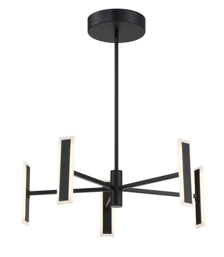 George Kovacs - P1415-66A-L - LED Chandelier - Edge - Coal