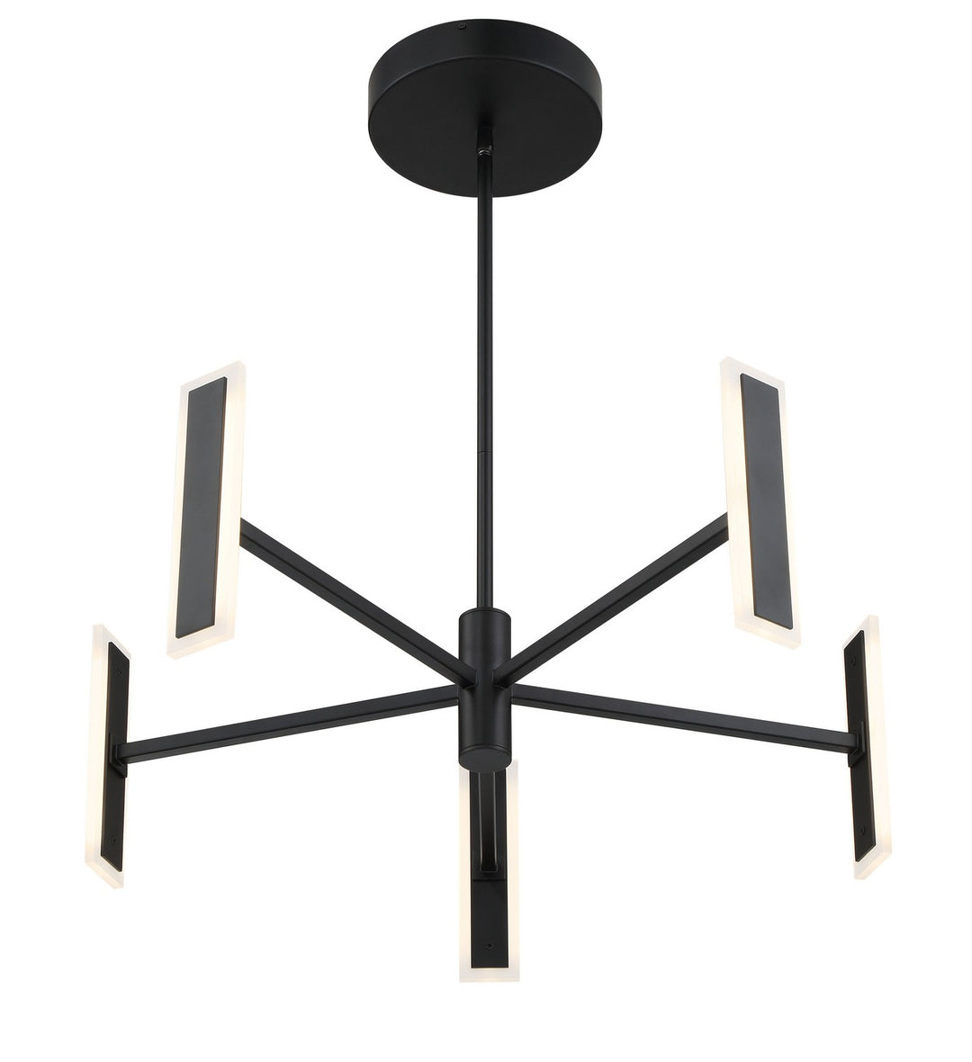 George Kovacs - P1415-66A-L - LED Chandelier - Edge - Coal