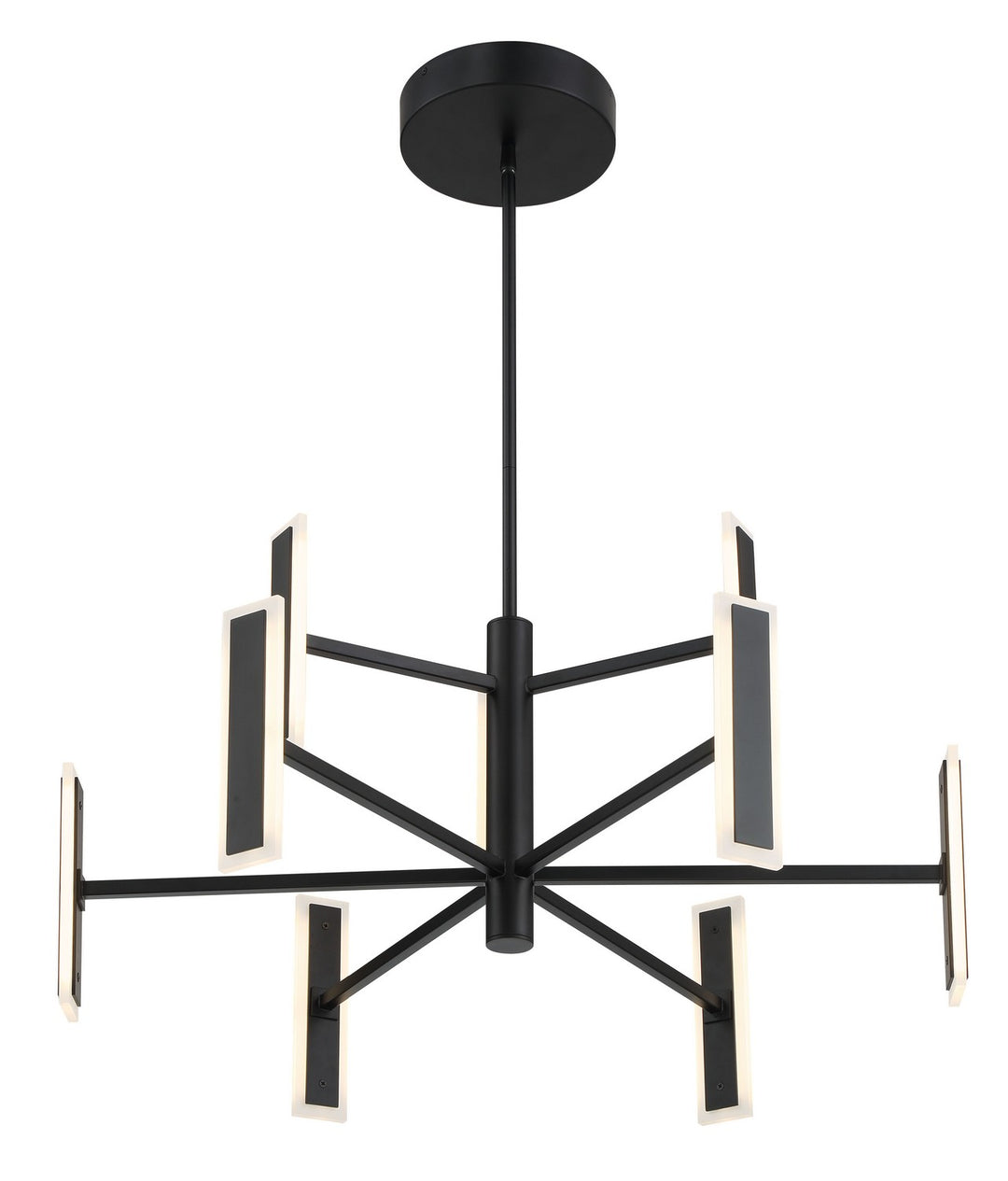 George Kovacs - P1419-66A-L - LED Chandelier - Edge - Coal
