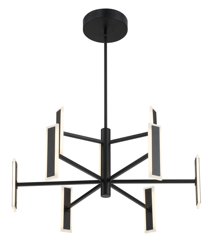 George Kovacs - P1419-66A-L - LED Chandelier - Edge - Coal