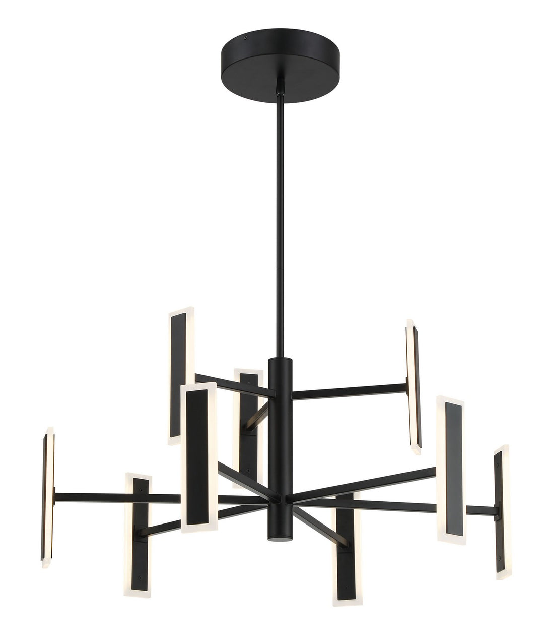 George Kovacs - P1419-66A-L - LED Chandelier - Edge - Coal