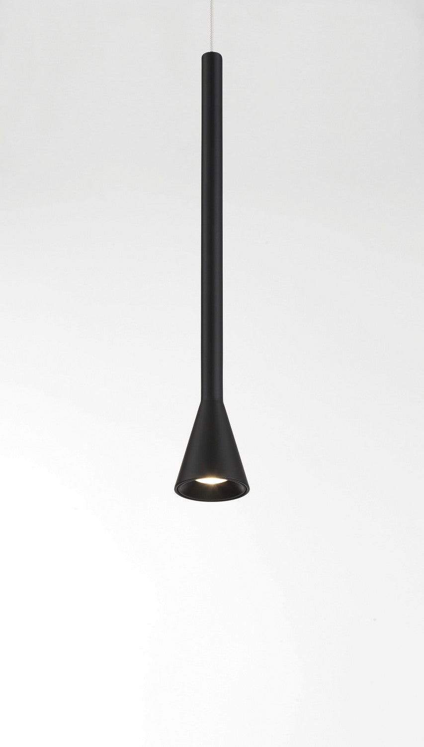 George Kovacs - P1456-66A-L - LED Mini Pendant - Piccolo - Coal