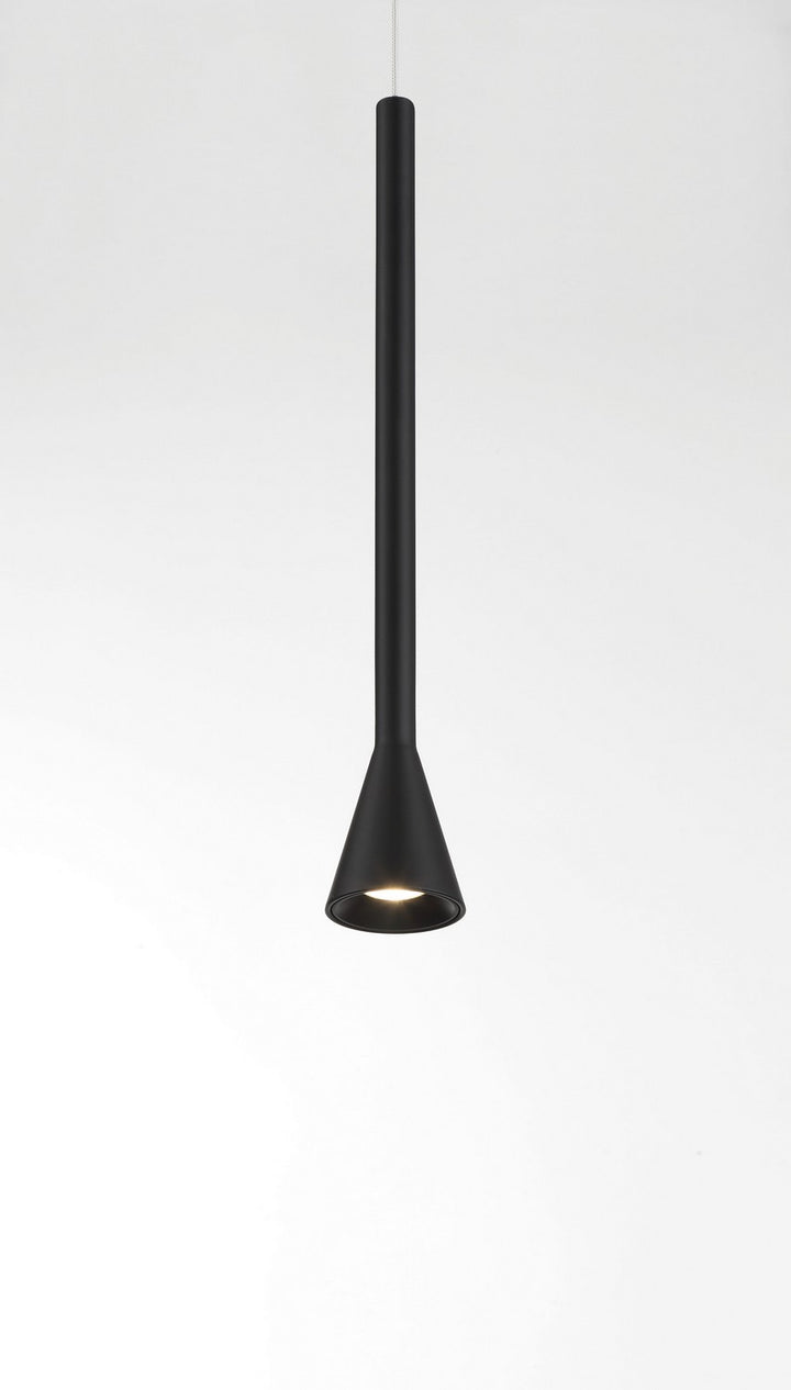 George Kovacs - P1456-66A-L - LED Mini Pendant - Piccolo - Coal