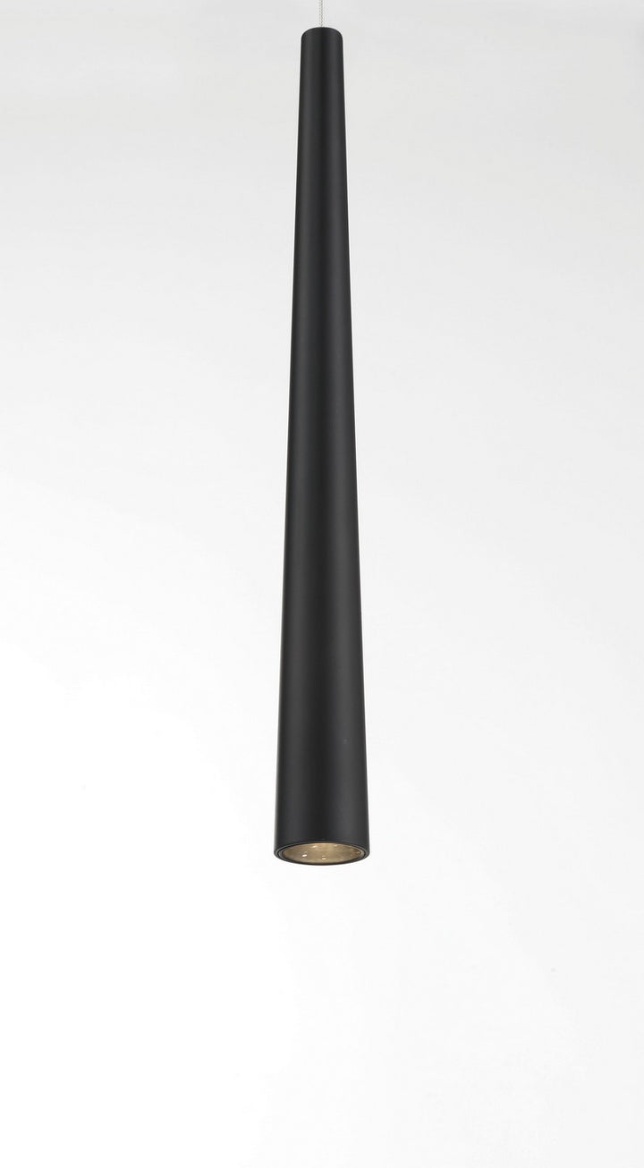 George Kovacs - P1458-66A-L - LED Mini Pendant - Stretch - Coal