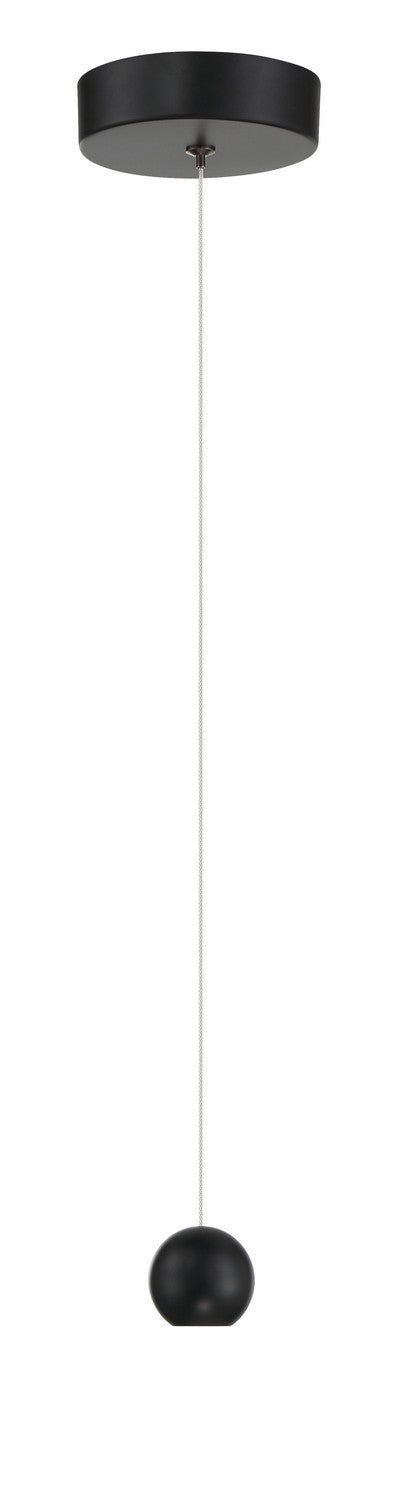 George Kovacs - P1460-66A-L - LED Mini Pendant - Itty - Coal