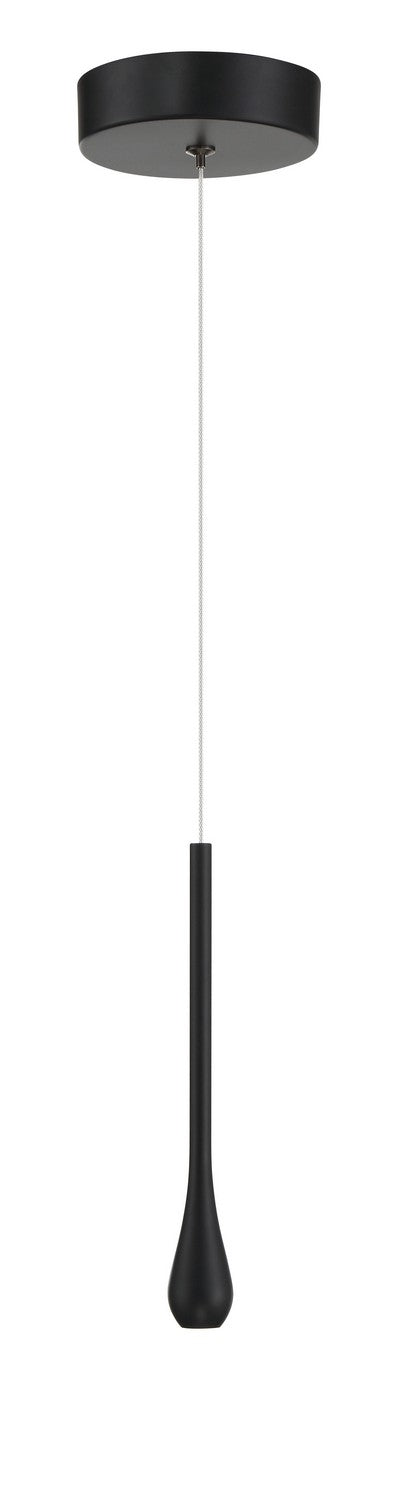 George Kovacs - P1461-66A-L - LED Mini Pendant - Pingo - Coal