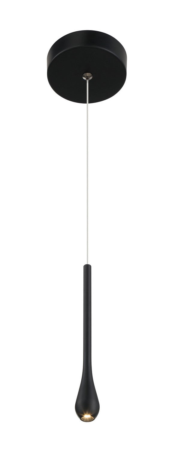 George Kovacs - P1461-66A-L - LED Mini Pendant - Pingo - Coal