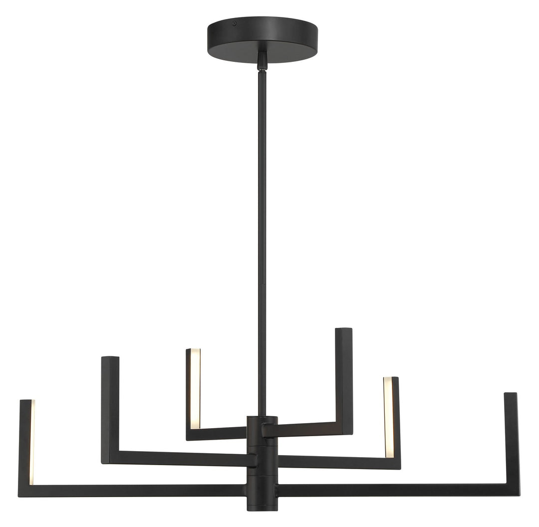 George Kovacs - P1476-66A-L - LED Chandelier - Arrticular - Coal